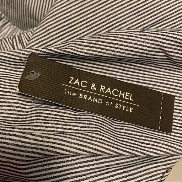 NWT Zac & Rachel 100% Cotton Striped Top Sz S - Picture 6 of 6